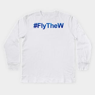 #FlyTheW Kids Long Sleeve T-Shirt